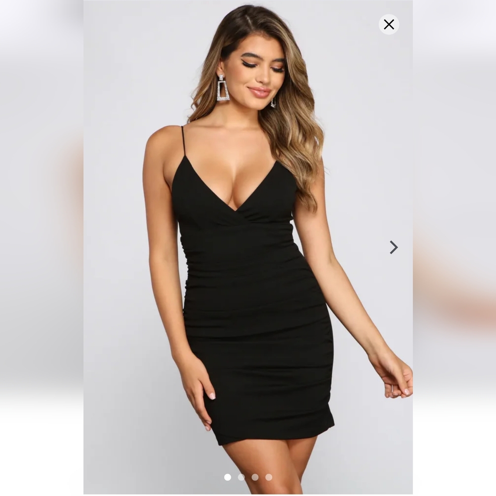 Windsor Black Mini Dress